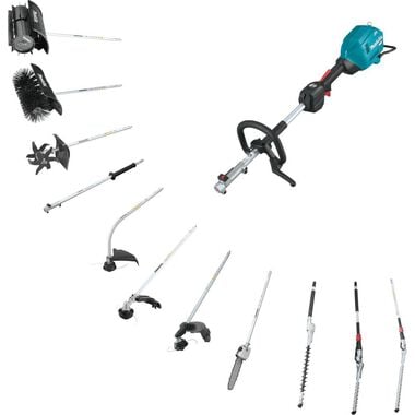 Makita 40V max XGT Couple Shaft Power Head Kit with 17in String Trimmer Attachment Brushless Cordless, large image number 13