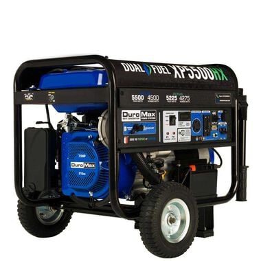 Duromax Generator Dual Fuel Gas Propane Portable with CO Alert 5500 Watt, large image number 1
