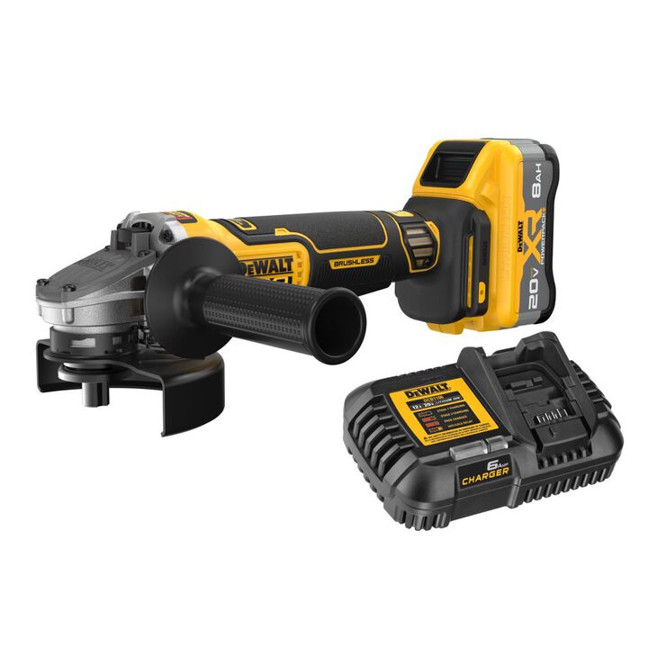 DEWALT 20V MAX XR 4 1/2 Inch - 5 Inch Grinder Kit with XR POWERPACK
