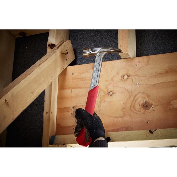 Milwaukee 22 oz Milled Face Framing Hammer, large image number 5