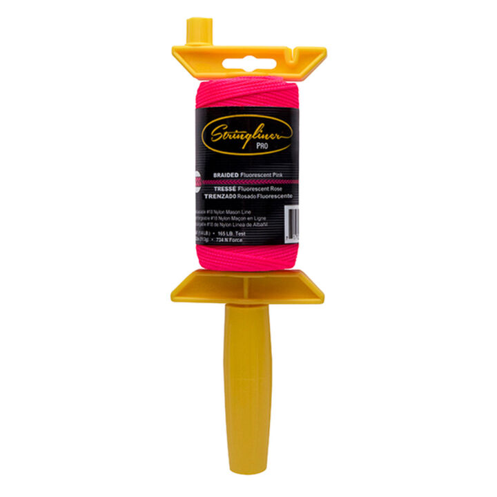 Stringliner Pro Braided Fluorescent Pink 250 ft