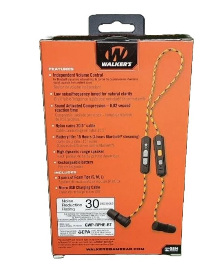 Walkers Safety Rope Bluetooth Earbuds with Active Listening, large image number 2