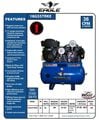 Eagle Compressor 55 Gallon Stationary Gas Air Compressor, small image number 2