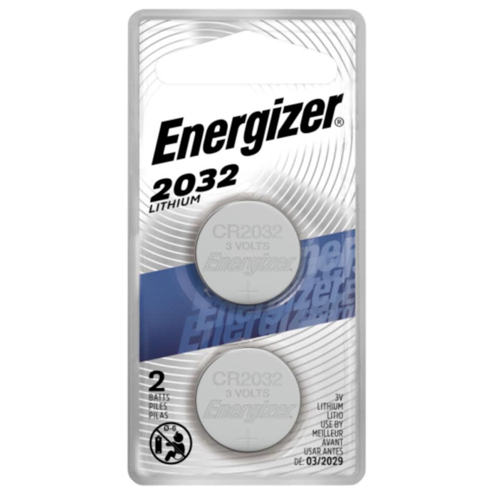 Energizer 2032 Lithium Coin Battery 2-Pack, large image number 1