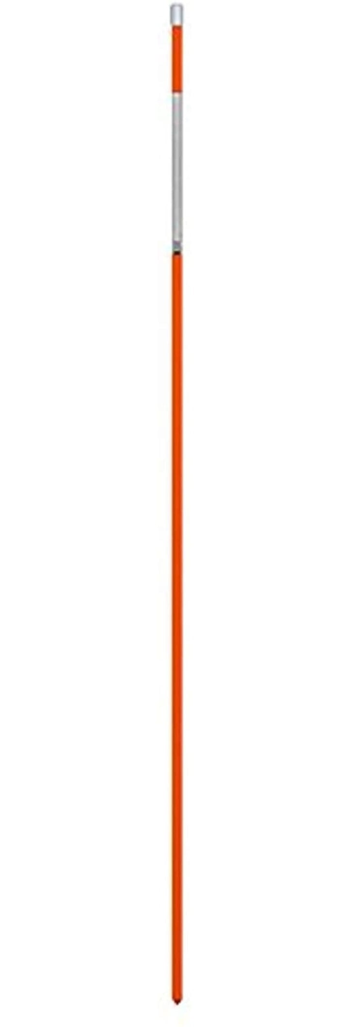 HY-KO 72 Inch Plexiglass Driveway Safety Marker, Orange, large image number 1