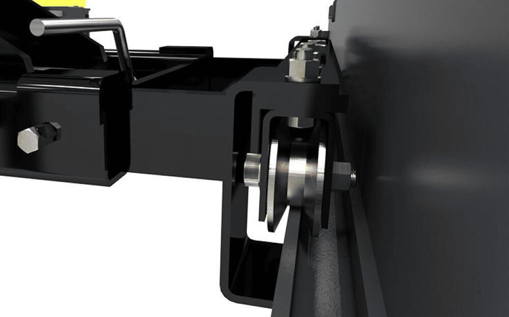 Bendpak RJ7W Rolling Bridge Jack Easy Roll Wheels 7000 lbs Capacity, large image number 2