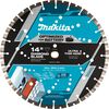 Makita Promotional Thin Kerf 14 Inch Segmented Turbo Rim Diamond Blade for Reinforced Concrete and Brick, small image number 1