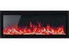 Napoleon Entice 42 Inch Black Single-Sided Wall-Hanging Electric Fireplace, small image number 1