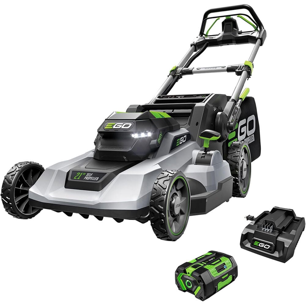 EGO POWER 21 Lawn Mower Kit Self Propelled with 6.0Ah Battery and 320W Charger – LM2114SP
