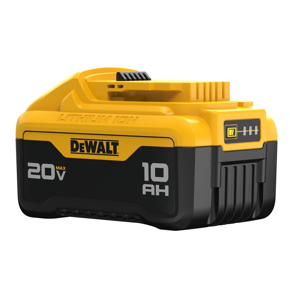 DEWALT 20V MAX 20V 10Ah Lithium Ion Power Tool Battery Pack with Fuel Indicator, large image number 2