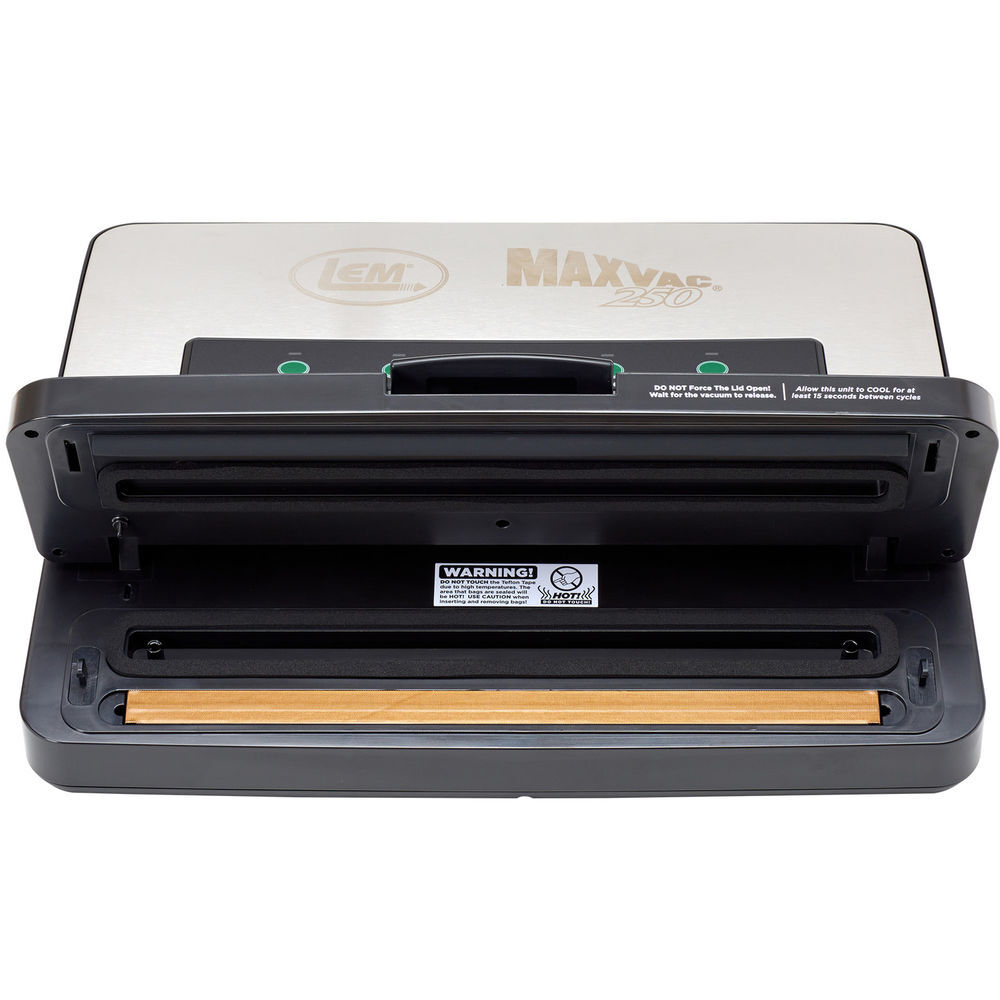 LEM MaxVac 250 13.39 Inch Bar Length ABS Plastic Vacuum Sealer, large image number 6