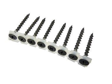 B and C Eagle 1-5/8 In. Collated Coarse Drywall Screws, large image number 0