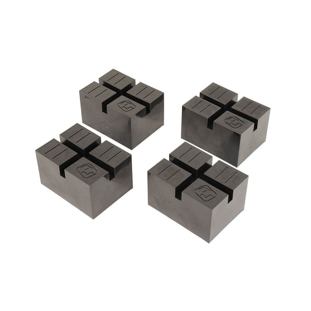QuickJack 4 Inch x 3 Inch x 3 Inch Urethane Rubber Pinch-Weld Block - 4 Pack, large image number 1