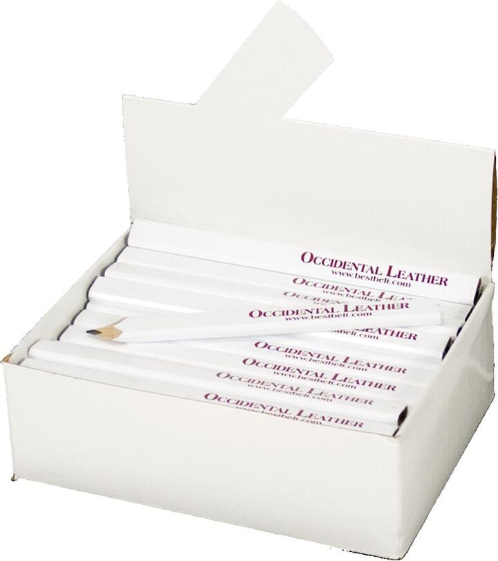 Occidental Leather Carpenter Pencil Box 72 Pieces