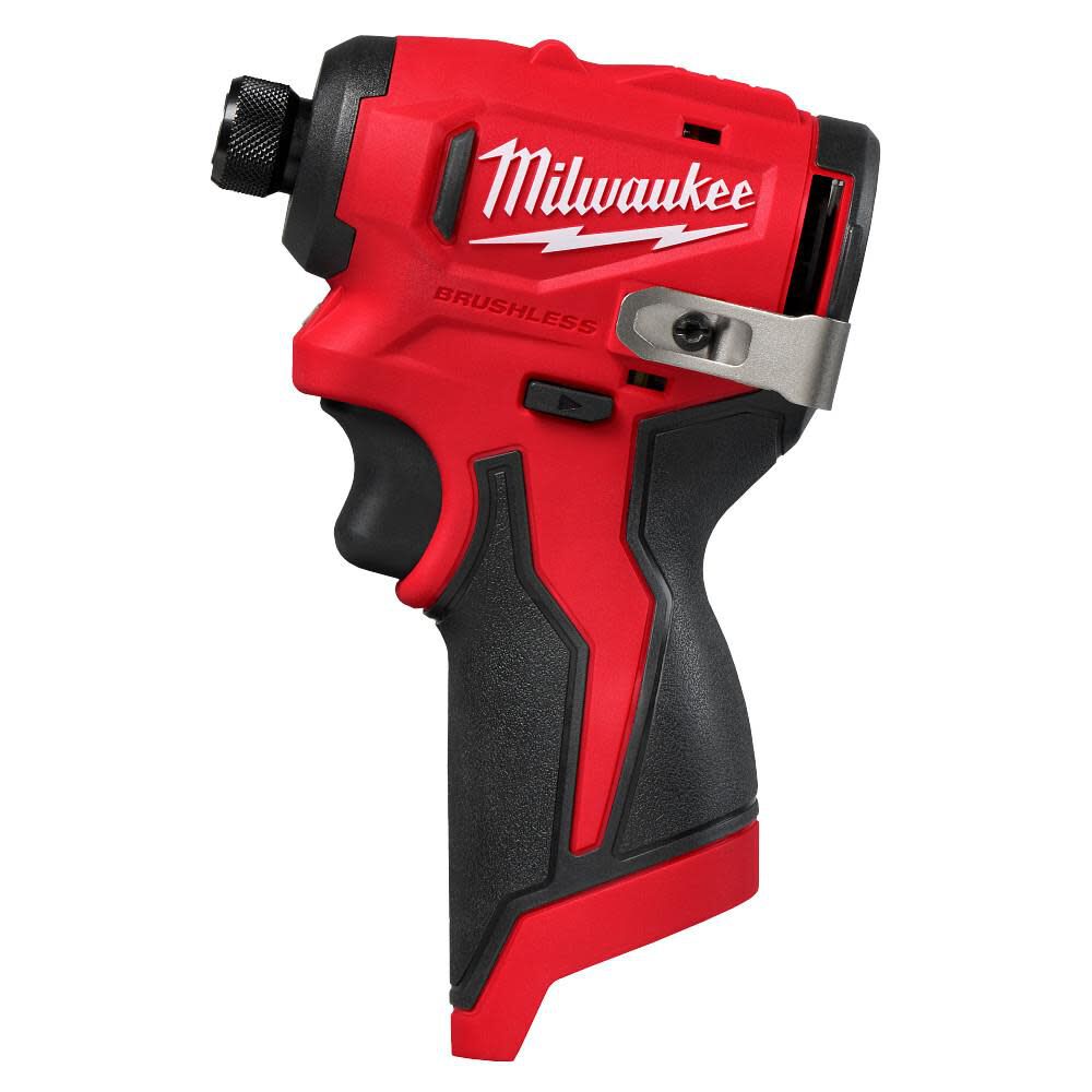 Milwaukee M12 Subcompact Brushless 1 4 Inch Hex Impact Driver Bare Tool 3450 20 Acme Tools