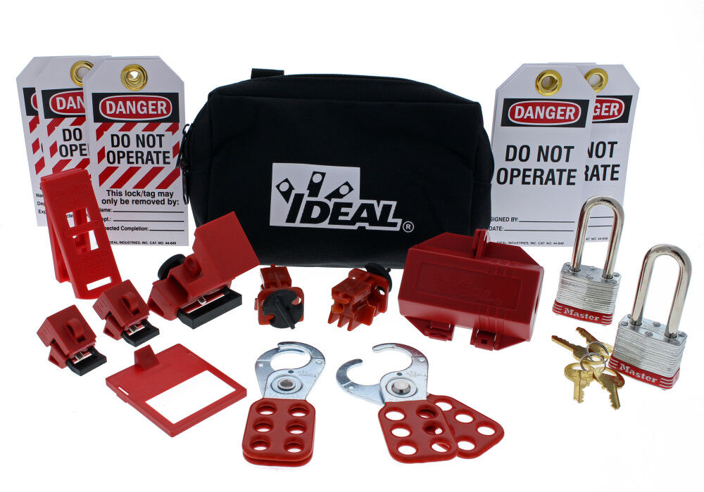 Ideal Industries Standard Lockout/Tagout Set 26-Piece, large image number 1
