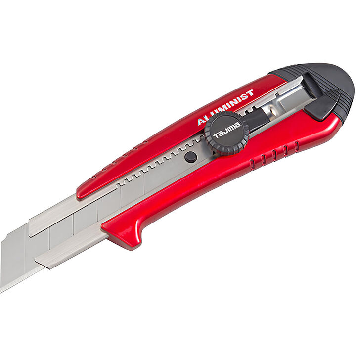 Tajima Red Knife Dial Lock with Three Snap 1in ROCK HARD Blades