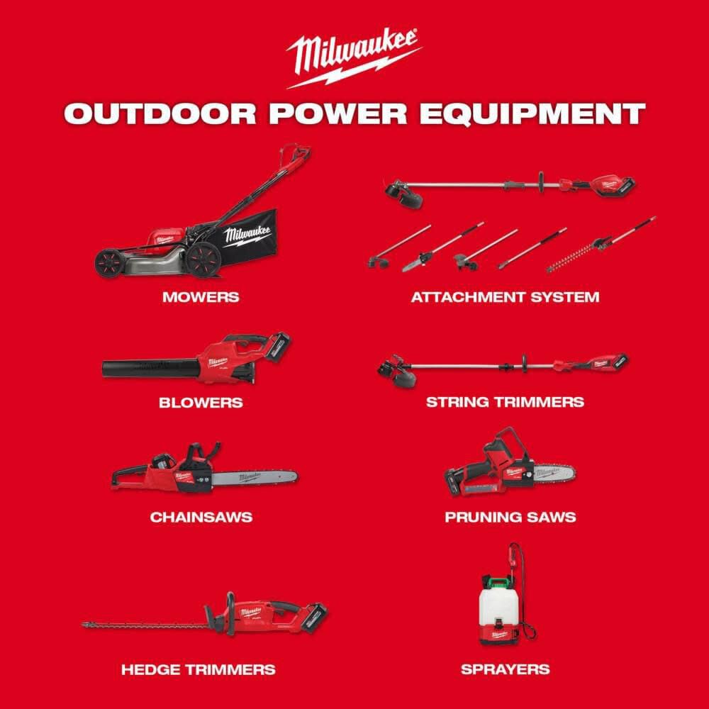 Milwaukee M18 450 CFM Handheld Blower and M18 Fuel 16 Inch Chainsaw Bundle, large image number 10