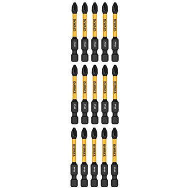DEWALT 2.25 in Phillips #2 Flextorq 15pk