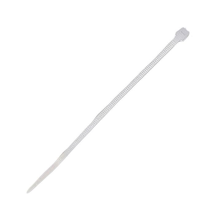 Ideal Industries 7-1/2 Inch 50 Lbs Natural Plenum Cable Ties 1000 Pieces, large image number 1