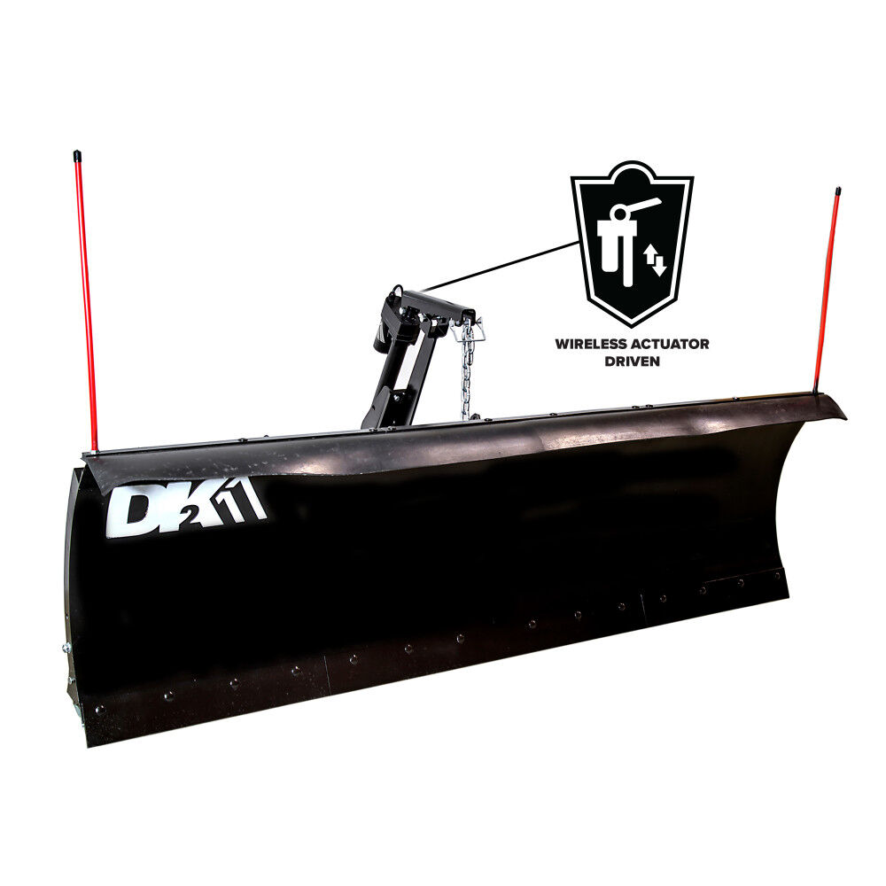 DK2 Elite Snow Plow Kit 82inx19in T-Frame, large image number 1