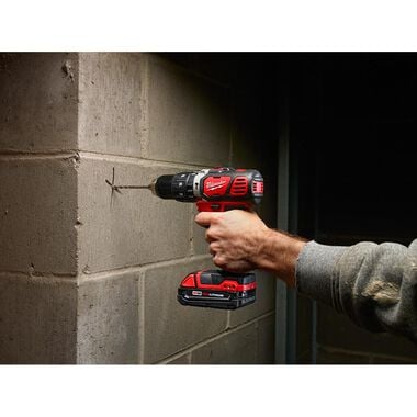 Milwaukee M18 Compact 1/2 in. Hammer Drill/Driver Kit with Compact Batteries, large image number 3