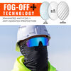 Ergodyne AEGIR-AFASM Safety Glasses, Clear Smoke Frame, Blue Mirror Lens, small image number 4