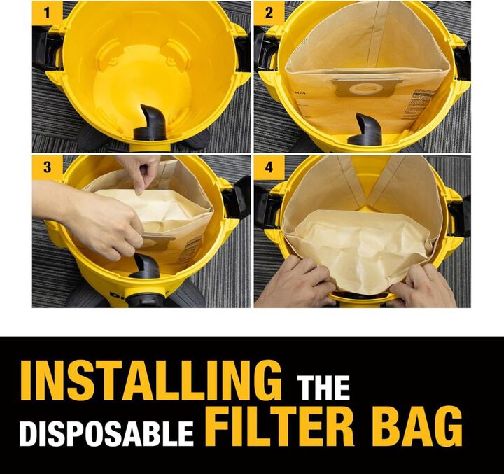 DEWALT 5 Gallon Disposable Dust Filter Bag, large image number 6