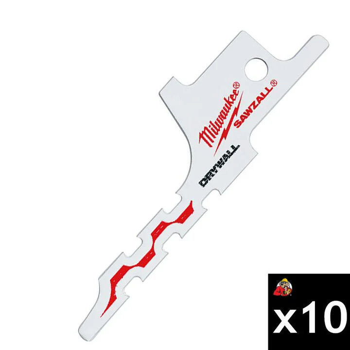 Milwaukee Drywall Sawzall Blade Bundle, 10 Pieces, large image number 0