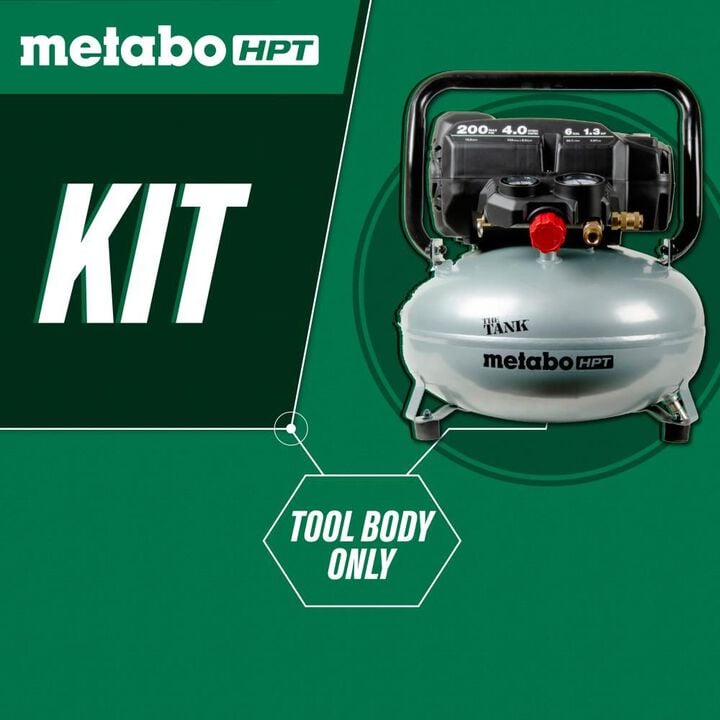 Metabo HPT The Tank 6 Gallon 200 PSI Job Site Compressor, large image number 3