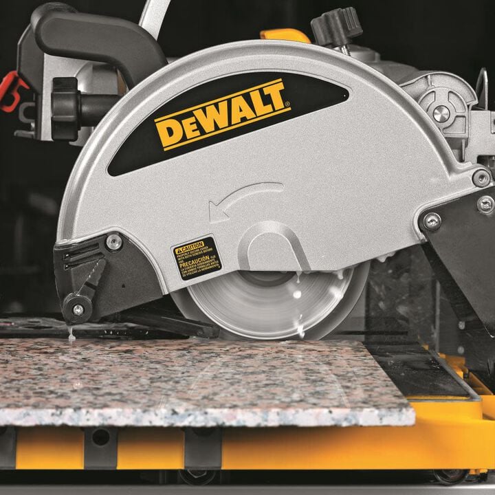 DEWALT HEAVY-DUTY 10in WET TILE SAW (D24000), large image number 7
