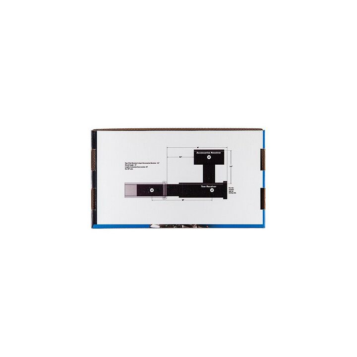 Reese 2in 4000 lbs Trailer Hitch Extension with Dual Receivers, large image number 6