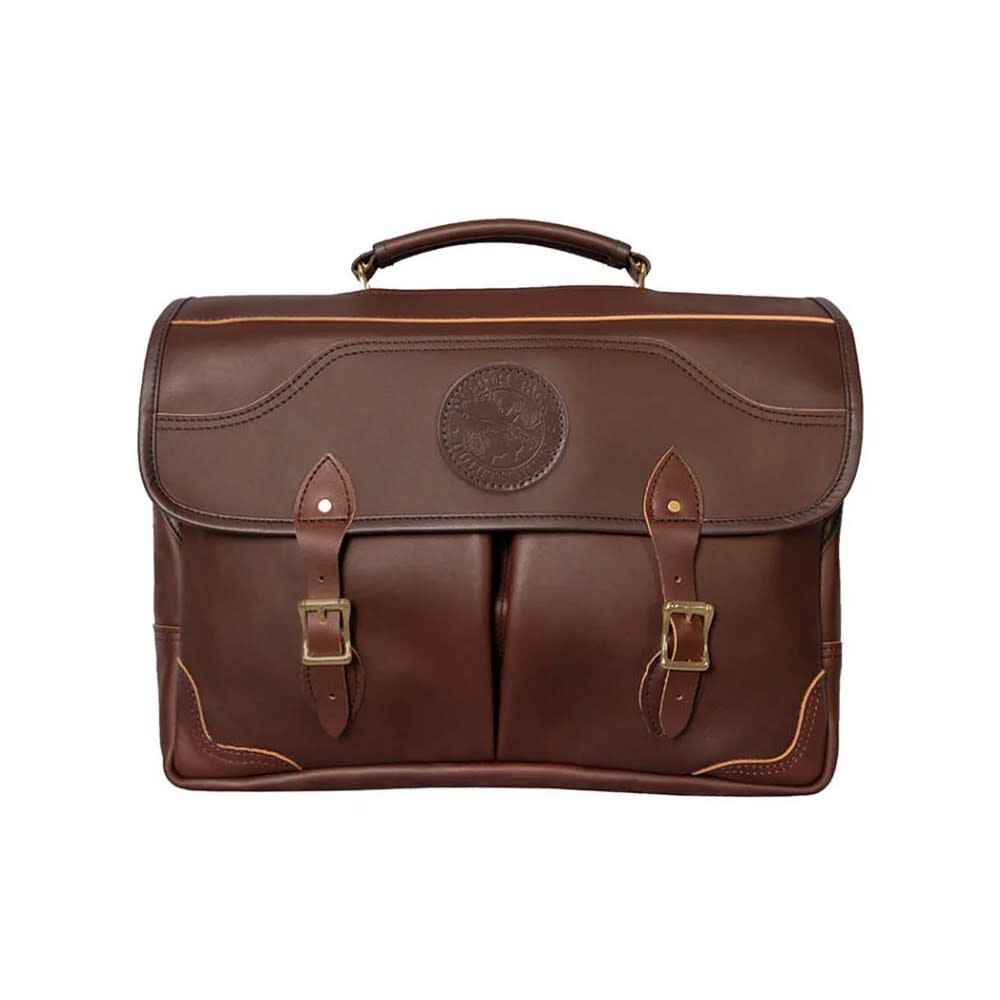 Duluth Pack Brown Leather Entrepreneur Briefcase, large image number 1
