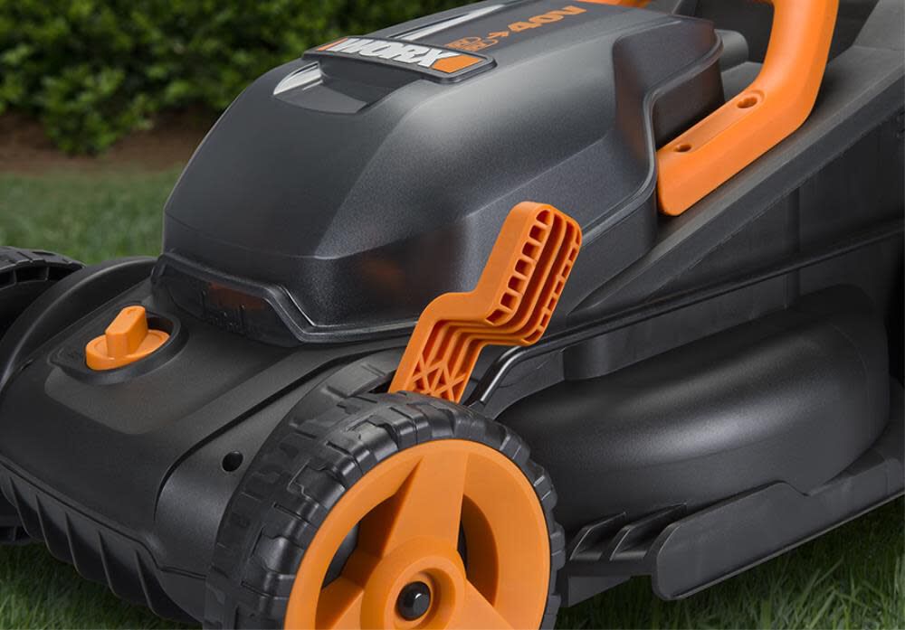 Worx 40V Power Share 4 Ah 14 Inch Cordless Lawn Mower Kit, large image number 10