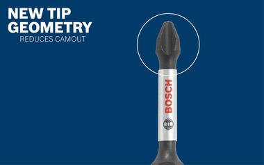 Bosch Impact Tough 2.5 Inch Phillips #2 Double-Ended Bits 3 Piece, large image number 6