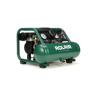 Rolair .5 HP Ultra Quiet Portable Air Compressor, large image number 0