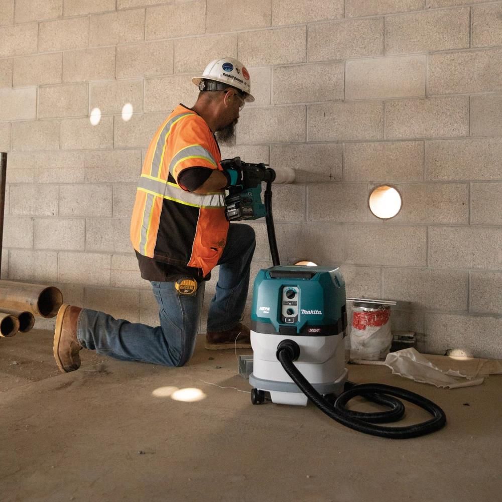 Makita 40V max XGT 4 Gallon HEPA Dry Dust Extractor Kit, large image number 9