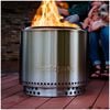 Solo Stove Bonfire 2.0 19 in Stainless Steel Wood Burning Fire Pit with Stand, small