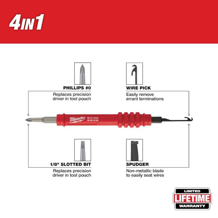 Milwaukee 4-in-1 Multi-Pick Tool, large image number 1