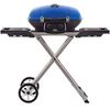 Napoleon TravelQ 285X Portable Propane Gas Grill with Scissor Cart Blue, small image number 1