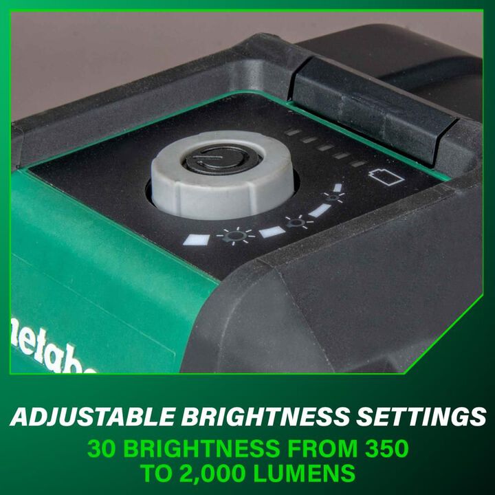Metabo HPT 18V MultiVolt 2000 Lumen LED Work Light (Bare Tool), large image number 9