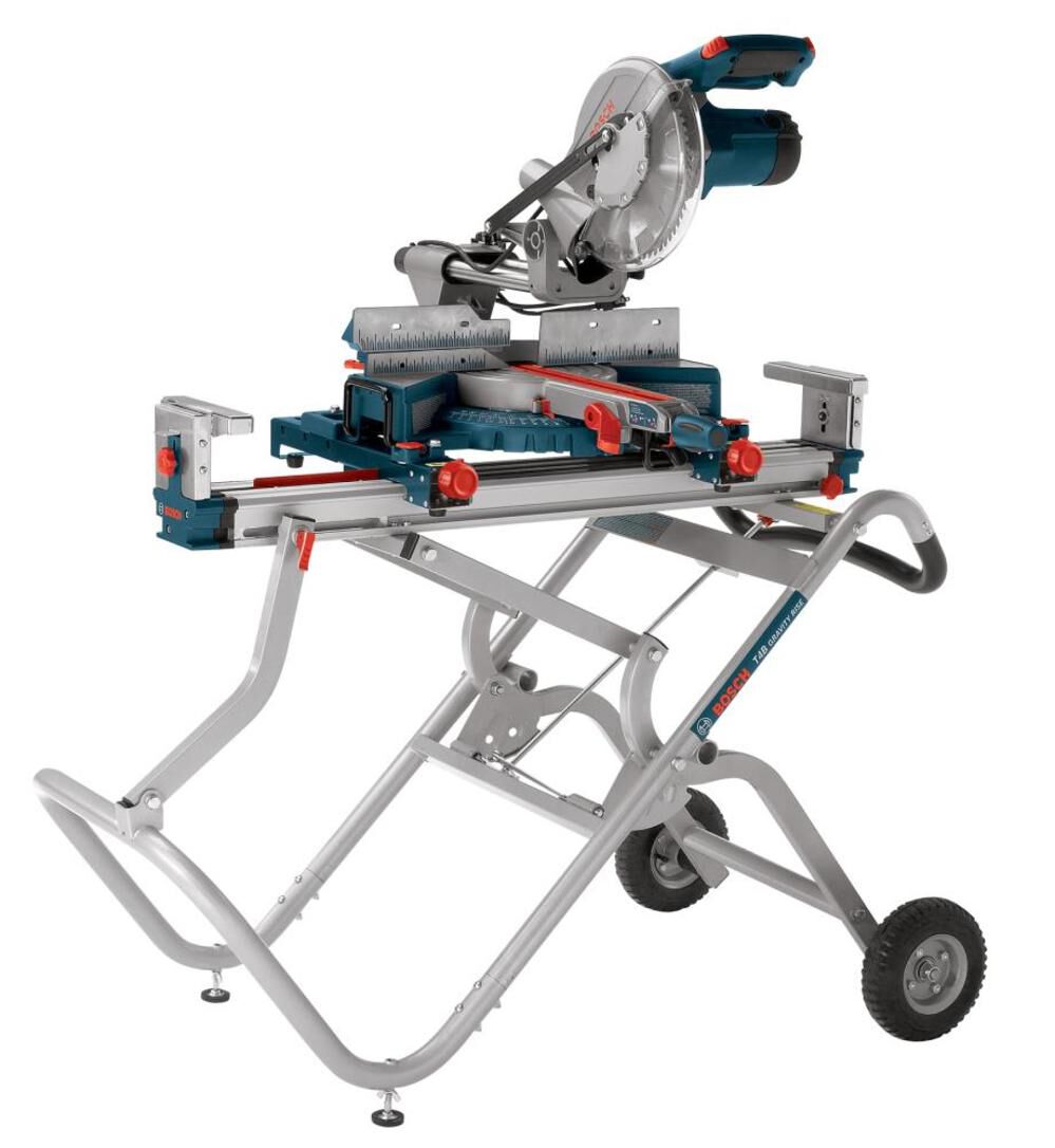 Bosch Gravity-Rise Miter Saw Stand with Wheels, large image number 13