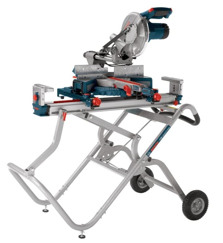 Bosch Gravity-Rise Miter Saw Stand with Wheels, large image number 12