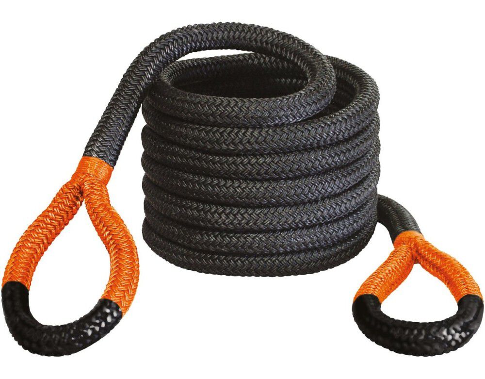 Bubba Rope 1-1/4 Inch x 30 Ft. Orange Power Stretch Off-Road Recovery Rope, large image number 2