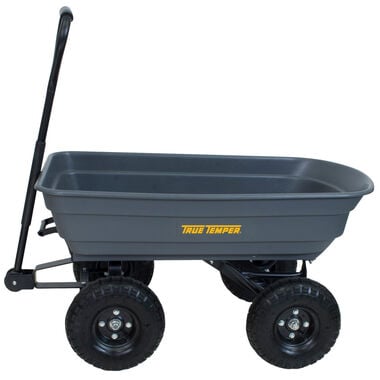 True Temper EZ Dump Poly Wagon 4 Cu Ft