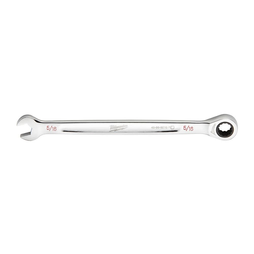 Milwaukee 5/16 in. SAE Ratcheting Combination Wrench, large image number 1