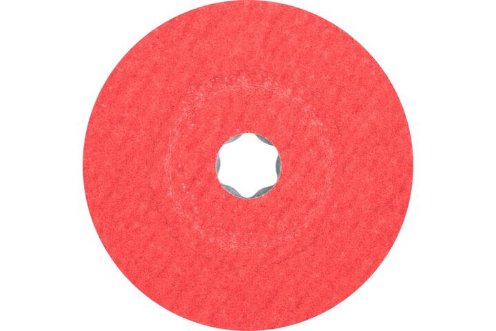 Pferd COMBICLICK Fiber Disc, 4-1/2 Inch Dia, 60 Grit, Ceramic oxide CO-COOL, large image number 2
