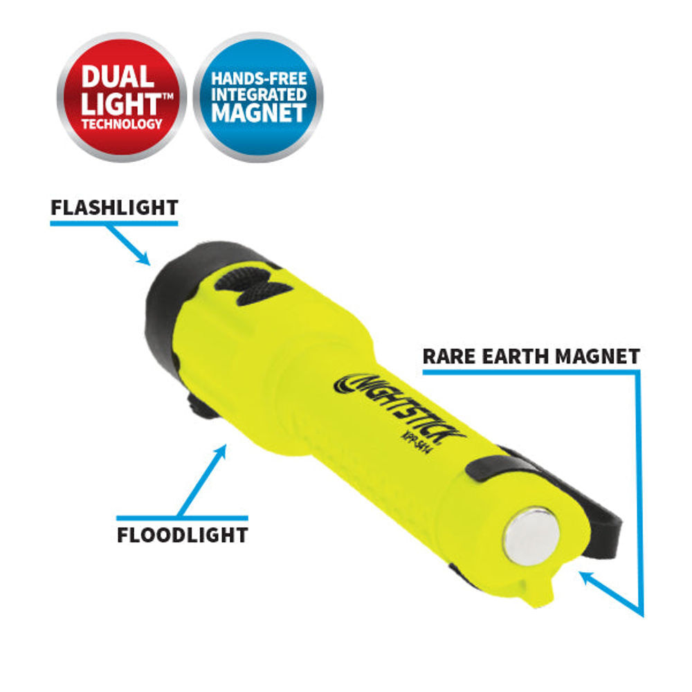 Nightstick X-Series Dual-Light Flashlight with Tail Magnet, large image number 6