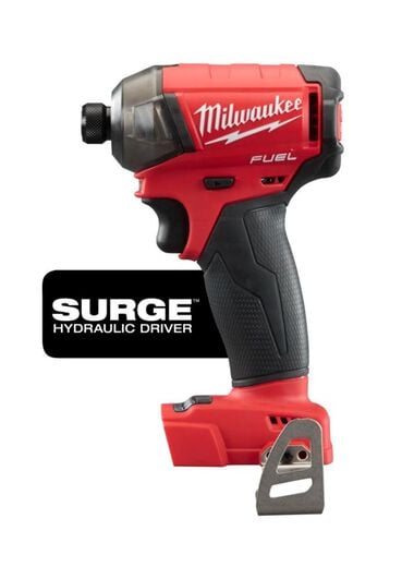 Milwaukee M18 FUEL SURGE 1/4 in. Hex Hydraulic Driver Reconditioned (Bare Tool), large image number 1