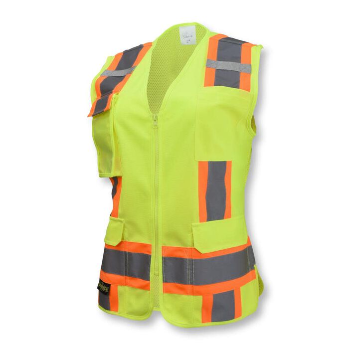 Radians SV6W Two Tone Surveyor Type R Class 2 Womens Safety Vest Hi-Vis Large